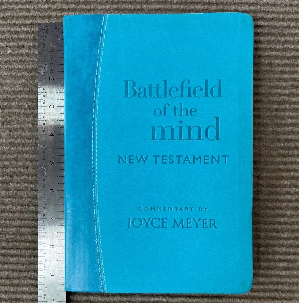 Battlefield of the Mind‎ New Testament Joyce Meyer Amplified Version Teal Bible